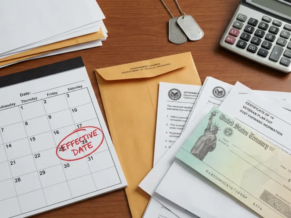 paperwork and a calculator